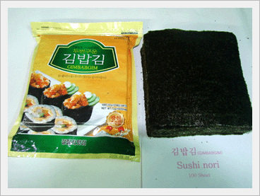 Sushi Nori (Gimbabgim) Made in Korea